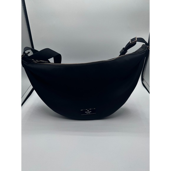 kate spade new york Handbags - Kate Spade of New York Half-Moon Black Adjustable Strap Purse SKU 240